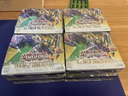 Yu-Gi-Oh Doom of Dimensions Sealed 8 Box Lot - Image 1