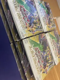 Yu-Gi-Oh Doom of Dimensions Sealed 8 Box Lot - Image 2