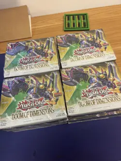 Yu-Gi-Oh Doom of Dimensions Sealed 8 Box Lot - Image 3