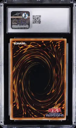 2001 YU-GI-OH! PREMIUM PACK 4 ULTRA RARE JPN #P4-01 DARK MAGICIAN GIRL CGC 9 - Image 2