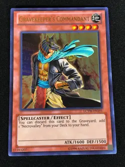 Yugioh Gravekeeper's Commandant LCYW-EN191 Ultra (NM) - Image 1