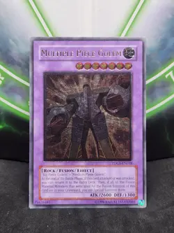 Yugioh Multiple Piece Golem TDGS-EN038 Ultimate Rare NM - Image 1
