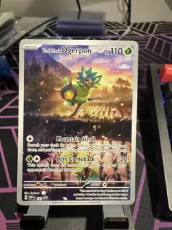 Teal Mask Ogerpon 123 Sv: Scarlet & Violet Promo Cards Holo - Image 1
