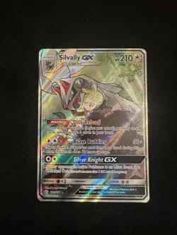 Pokemon TCG Silvally GX Cosmic Eclipse Holo Card 227/236 Full Art Pack Fresh - Image 1