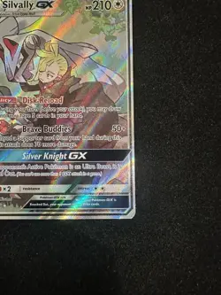 Pokemon TCG Silvally GX Cosmic Eclipse Holo Card 227/236 Full Art Pack Fresh - Image 4