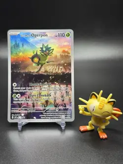 Teal Mask Ogerpon 123 Sv: Scarlet & Violet Promo Cards Holo - Image 1