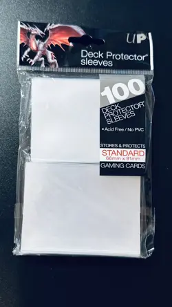 100 ULTRA PRO Clear STANDARD SIZE DECK PROTECTORS Card Sleeves MTG Pokemon - Image 1