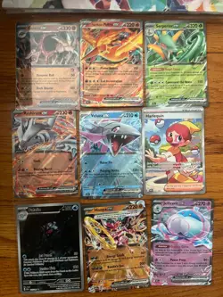 Over 2000 Pokemon Card Bulk + 9 Rare Singles + 3 Booster Packs + Other Extras - Image 3