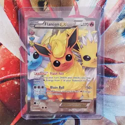 Flareon EX - RC28/RC32 - Ultra Rare Full Art - Pokemon Cards Lot #103 - Image 1