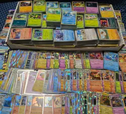 Pokemon 4000+ Card Mixed BULK Lot Holos/Commons/Uncommons NO BASIC ENERGY - Image 1