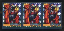 Lot of 3 1992 Wizard Magazine Series 1 Spawn Platinum Cards Image Comics - Image 1