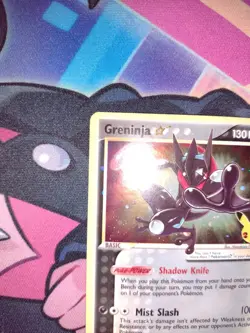 Greninja Gold Star SWSH144 Celebrations Holo Black Star Promo Pokemon Card - Image 5
