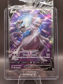 Mewtwo V SWSH229 SWSH: Sword & Shield Promo Cards Holo Sealed - Image 1
