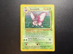 Pokemon TCG Venomoth Unlimited Holo Rare Card 13/64 Jungle Set - Image 2
