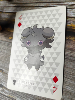 Espurr - 2013 Yveltal Pokemon Y Poker Deck - Pokemon XY Playing Card - Image 3