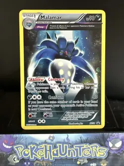 Pokemon Card Malamar XY58 Black Star Promo Rare Holo Light Played - Image 1