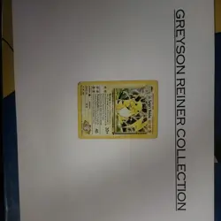 Lt. Surge's Raichu 11/132 Gym Challenge Pokemon Card WOTC Vintage Holo Rare - Image 1