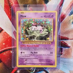 Mew - 53/108 - Holo Rare - Pokemon Cards Lot #98 - Image 1