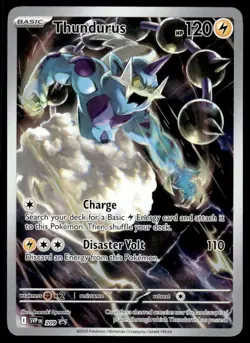 Pokemon TCG SV: Scarlet & Violet Promo Cards #209 Thundurus NM - Image 1