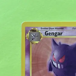 Pokemon Gengar TCG 20/62 1st Edition Non-Holo Card Fossil - Image 2