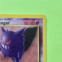 Pokemon Gengar TCG 20/62 1st Edition Non-Holo Card Fossil - Image 3