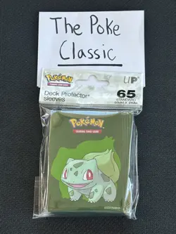 Bulbasaur Ultra PRO Pokemon Card Game Sleeves - Deck Protection Sleeves - 65 pk - Image 1