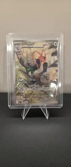 Unfezant 150/086 Pokemon TCG White Flare Black Bolt Illustration Rare Card - Image 5