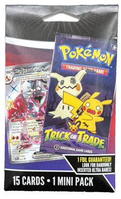 MJ Holding 2025 Pokemon TCG Trick Or Trade 15 Cards/1 Mini Pack 1 Foil Guarantee - Image 1