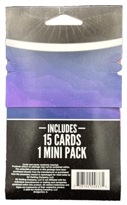 MJ Holding 2025 Pokemon TCG Trick Or Trade 15 Cards/1 Mini Pack 1 Foil Guarantee - Image 2