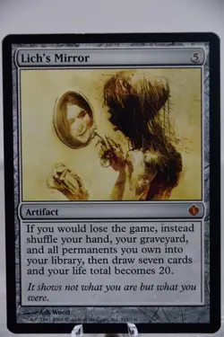 Lich's Mirror - Shards of Alara - NM - Magic the Gathering - Image 1