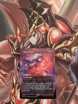 MTG - Sneak Attack - Anime Borderless - Wilds of Eldraine: Enchanting Tales (b1) - Image 1