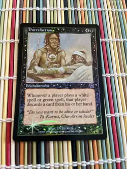 Putrefaction FOIL Mercadian Masques Black Uncommon Free Shipping - Image 1