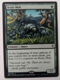 Scute Mob, Duel Decks: Zendikar vs. Eldrazi, Magic The Gathering, MTG - Image 1