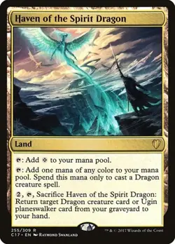Haven of the Spirit Dragon C17 LP MTG - Image 1