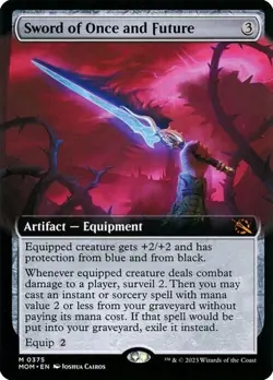 Sword of Once and Future - Extended Art MOM LP MTG - Image 1