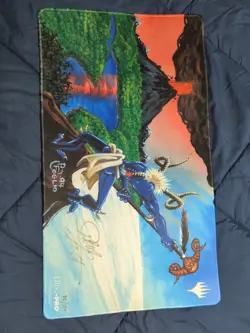 Magic the Gathering Playmat Signed Limited Edition - Anarchy - Image 1