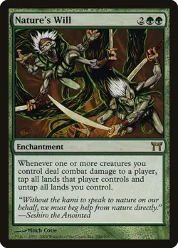 Nature's Will CHK LP MTG - Image 1