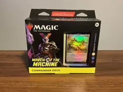 Magic The Gathering MTG March of the Machine Commander Deck Cavalry Charge New - Image 1
