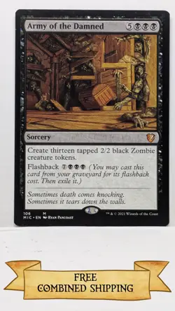 Army of the Damned Commander: Innistrad: Midnight Hunt Regular - Image 1