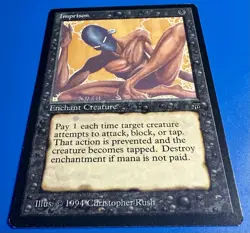 1 BANNED MTG Imprisone | Legends | 1994 | Magic The Gathering | NM - Image 4