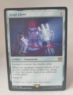 Genji Glove #258 (NM) Final Fantasy FIN Magic MTG - Image 1