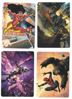 Magic the Gathering Spider-man Art Series 8 15 16 51 /54 GWENOM Hobgoblin 4x LOT - Image 1