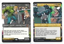 Magic the Gathering Spider-man 0224 Eddie Brock / Venom DFC Non-Foil 2x LOT - Image 1