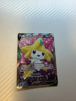 Pokemon Jirachi v TCG Full Art Holo Card Sword & Shield Astral Radiance 170/189 - Image 1