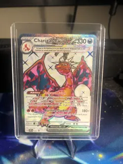 Charizard ex Full Art SVP 056 Pokemon Scarlet and Violet Promo NM - Image 1
