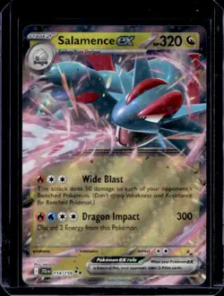2025 Pokemon SV Journey Together JTG EN Salamence ex #114/159 - Image 1
