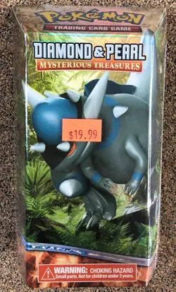 Pokemon Diamond & Pearl Mysterious Treasures Skull Charge Theme Deck Sealed - Image 1