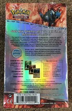 Pokemon Diamond & Pearl Mysterious Treasures Skull Charge Theme Deck Sealed - Image 3