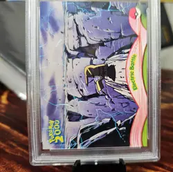2000 Pikachu Foil Electric battle Topps Pokemon The Movie 2000 PSA 8 - Image 3