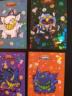 Genger TOON SET POKEMON DATABASE HALLOWEEN SET ICE HOLO PERU US SELLER 2025 Peru - Image 2